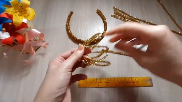 СӘНДІ ТӘЖ ЖАСАП ҮЙРЕНЕЙІК. КРАСОТА ИЗ ПРОВОЛОКИ.КОРОНА СВОИМИ РУКАМИ.