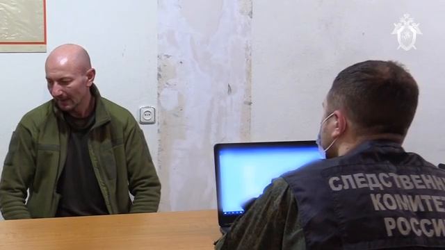 Допрос сдавшегося в плен заместителя командира 36 отдельной бригады морской пехоты ВСУ смотреть онлайн