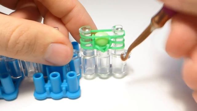 Браслет "Горошек" с бусинами из Rainbow Loom Bands. Урок 63 смотреть онлайн
