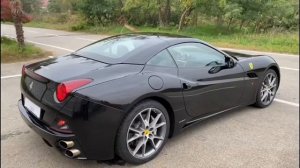 Ferrari California F1 V8 -  4297,00 aspirato – 338 kw – 460 cv Nero Daytona  01/2011 F1 + SOUND