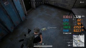 GeForce GTX 1060 3GB -- Intel Core i3-8100 -- PUBG FPS Test Vikendi Medium