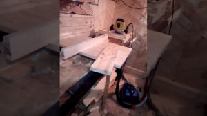 Приспособление к фрезеру для фугования заготовки часть 3