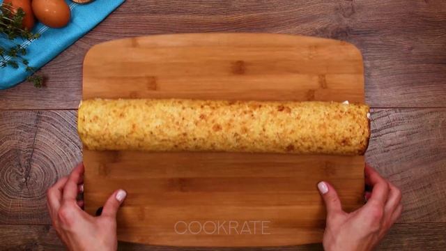 Правильный рецепт обалденного рулета из цветной капусты со сливочным сыром!| Cookrate - Русский смотреть онлайн
