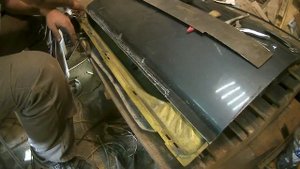 Ремонт сгнившей  водительской двери ВАЗ 2112