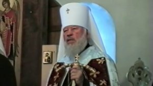 Первый визит митр. Владимира в Святые Горы, 1998 г.