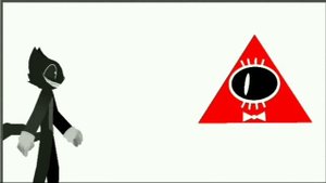 Cartoon Cat vs Bill Cipher | Stick Nodes