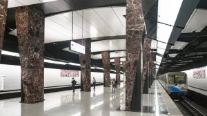 Станция метро Хорошёвская (25.01.23)