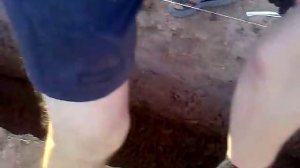 Фундамент своими руками. Копаем фундамент с помощью мотоблока.