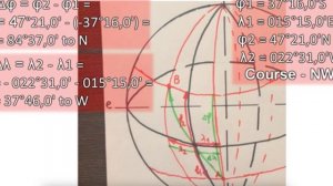 сферичесая тригонометрия в навигации_аналитическое счисление