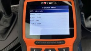 BMW electric steering lock fault how to reset on Foxwell NT510 Elite