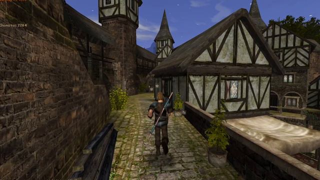 Gothic 2 Мод Хроники Миртаны:Архолос.Часть 12.Задания Эрнесто и Димы.Ночная жизнь города.Сундуки.