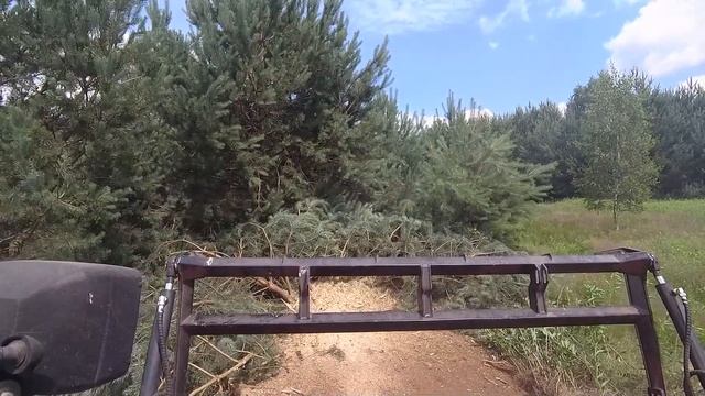 Лесной мульчер и ротоватор для расчистки земель и подготовки почвы