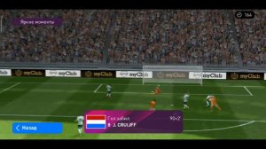 Йохан Кройф. Лучший футболист Нидерландов за полвека. PES mobile 2020.