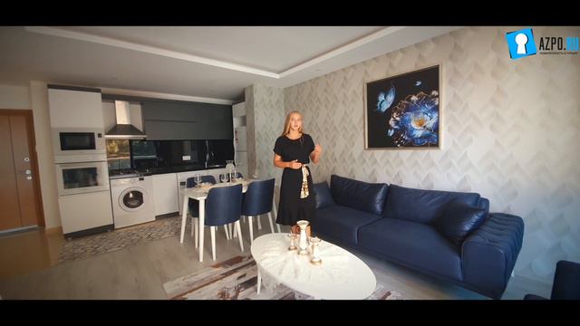 Недвижимость в Турции. Купить квартиру в Алании за 67500 € от AZPO Турция Аланья. смотреть онлайн