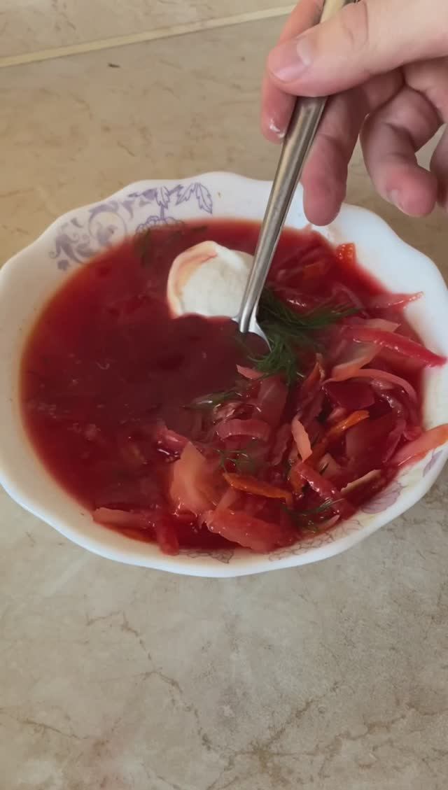 ?Приготовление вкусного БОРЩА #борщ #борщрецепт #какприготовитьборщ #shorts