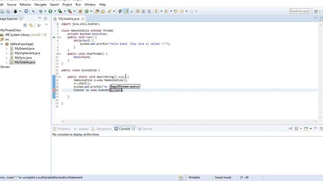 Multithreading in Java [Part 3] : Volatile Key (Basic Synchronization)