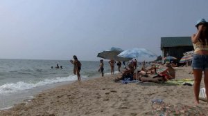 Пляж Лазурный в Бердянске