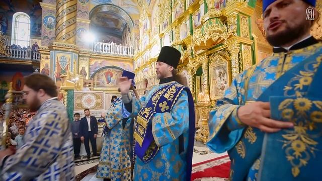 Предстоятель очолив святкування з нагоди 425-річчя перенесення Почаївської чудотворної ікони смотреть онлайн