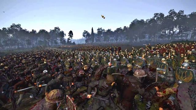 Battle of Idistaviso - 16 AD - Historical Total War battle смотреть онлайн