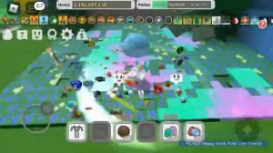 Чёрный медведь БЕСПЛАТНО подарил мне мифическое яйцо. Bee Swarm Simulator. Roblox. Rass.