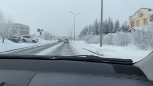 Дорожные зарисовки . Зимняя дорога от Кемерово  через Яшкино  да в Тайгу . Часть 2.