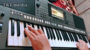 Узбекский Хит.ТАБИБИМ -cover на синтезаторе YAMAHA PSR S 770.Алтынбек.#тойәндері
