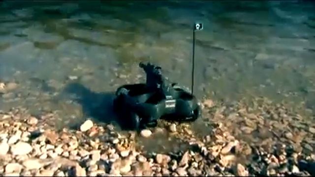 Радиоуправляемый танк-амфибия стреляющий водой - 24883A смотреть онлайн