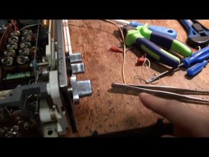 Rīga-103: Звуки появились! Но с шумами. Перенавеска соплей/первичный ремонт УНЧ/пустые баночки