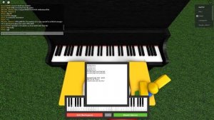 Trying to Play sans on roblox piano