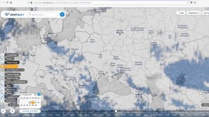 ПРОГНОЗ ПОГОДЫ НА КАРТЕ - Удивительный способ смотреть погоду  от ventusky