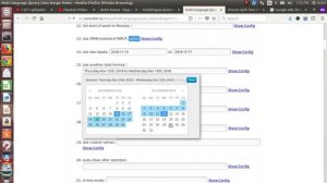 Multilingual jQuery Date Range Picker - DEMO