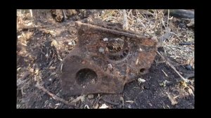 Откопал и еле вытащил.