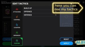 Manager mode tactics for. 4.3.3 False 9 (EA FC24 Mobile)