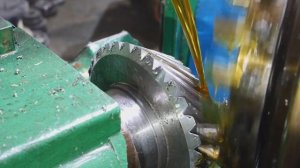 Зубонарезание конической шестерни с круговым зубом