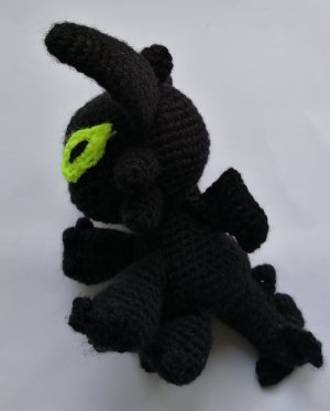 Беззубик вязаный крючком