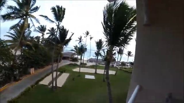 #8. ВИД С БАЛКОНА НОМЕРА 5228. VIK hotel Arena Blanca 4*. Отель Арена Бланка. Доминикана. Пунта Кан смотреть онлайн