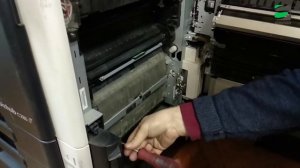 Замена роликов bizhub c220 часть 1