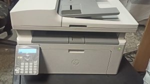 HP LaserJet Ultra MFP M134 how to get the cartridge / как достать картридж