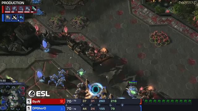 StarCraft 2: HERO vs BYUN - ESL Open Cup #129 Korea | Finals смотреть онлайн