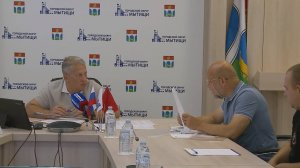 (12+) Услышать каждого: и.о. главы Олег Сотник встретился с мытищинцами на личном приеме