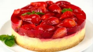 Чизкейк классический с клубникой. Самый простой и быстрый рецепт Cheesecake