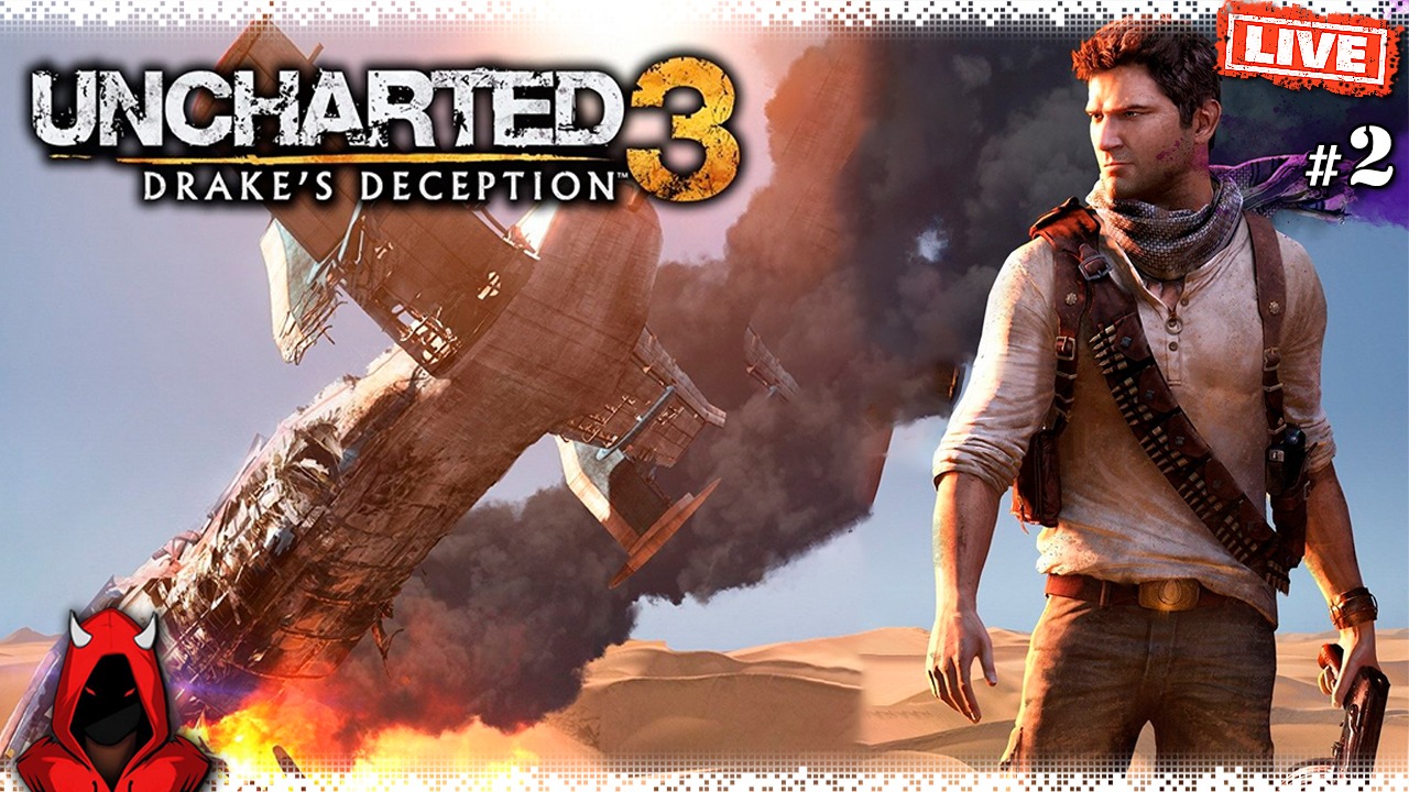 Uncharted 3: Иллюзии Дрейка #2 ▸ Прохождение сюжета (PS4pro)