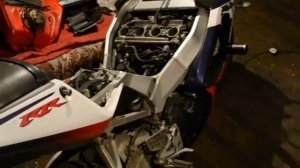 У меня стуканула Honda CBR929RR