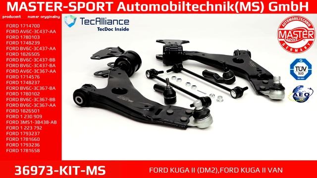 36973-KIT-MS | CONTROL ARM | Master-Sport-Automobiltechnik (MS) GmbH смотреть онлайн