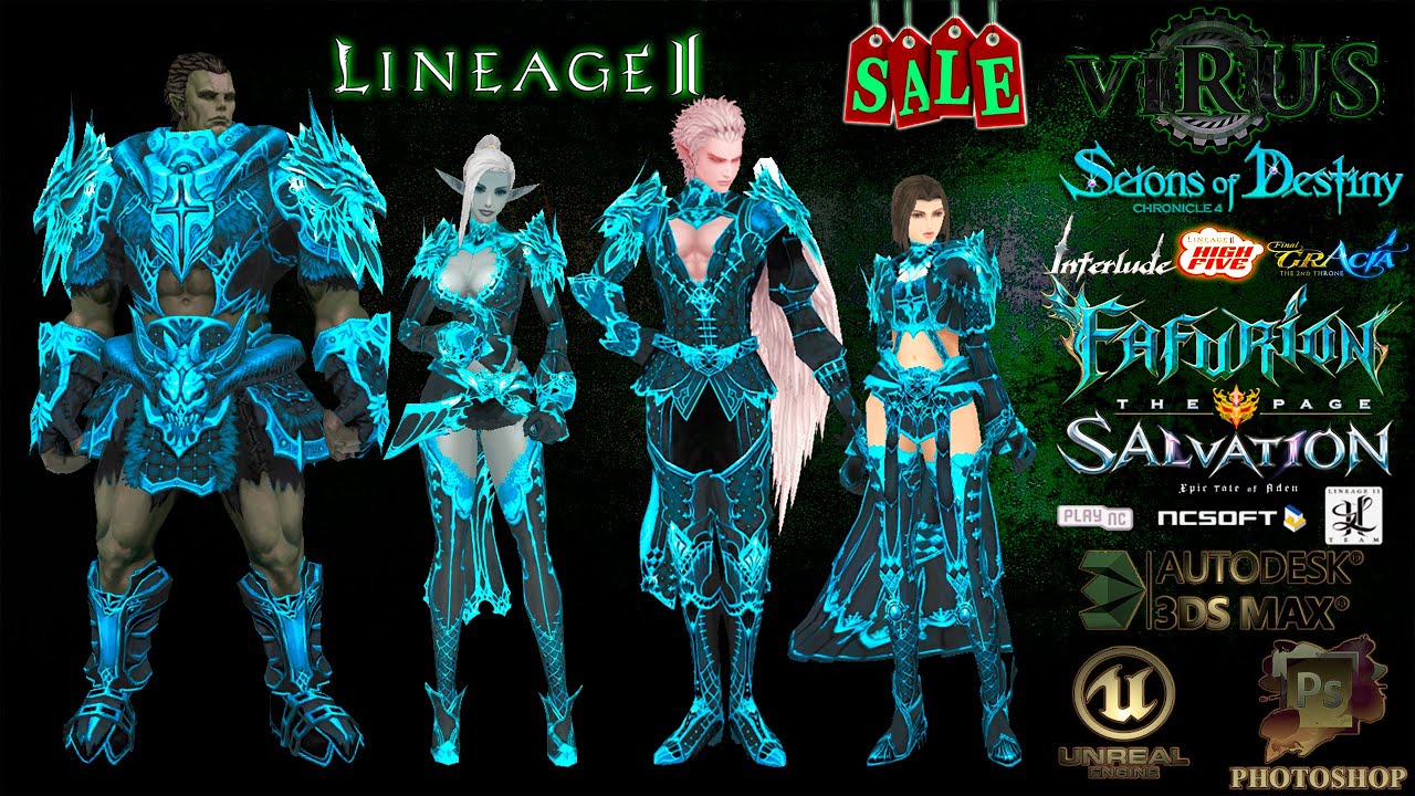 New Costumes. 126. LINEAGE II - Prelude Of War. Any Chronicles ◄√i®uS►