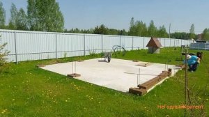 Летняя кухня из кирпича. Большая стройка! 1 Серия