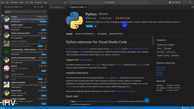 How to install python and pip