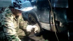 ремонт заднего крыла ваз 2111