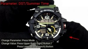 G Shock GG 1000 Mudmaster Set Time & Date | G Shock Module 5476 Time Adjust (Manual)