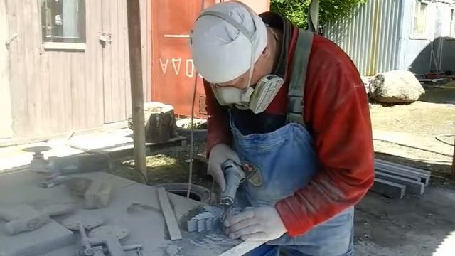 пепельница из камня ( габро-буки ) часть - 3 смотреть онлайн